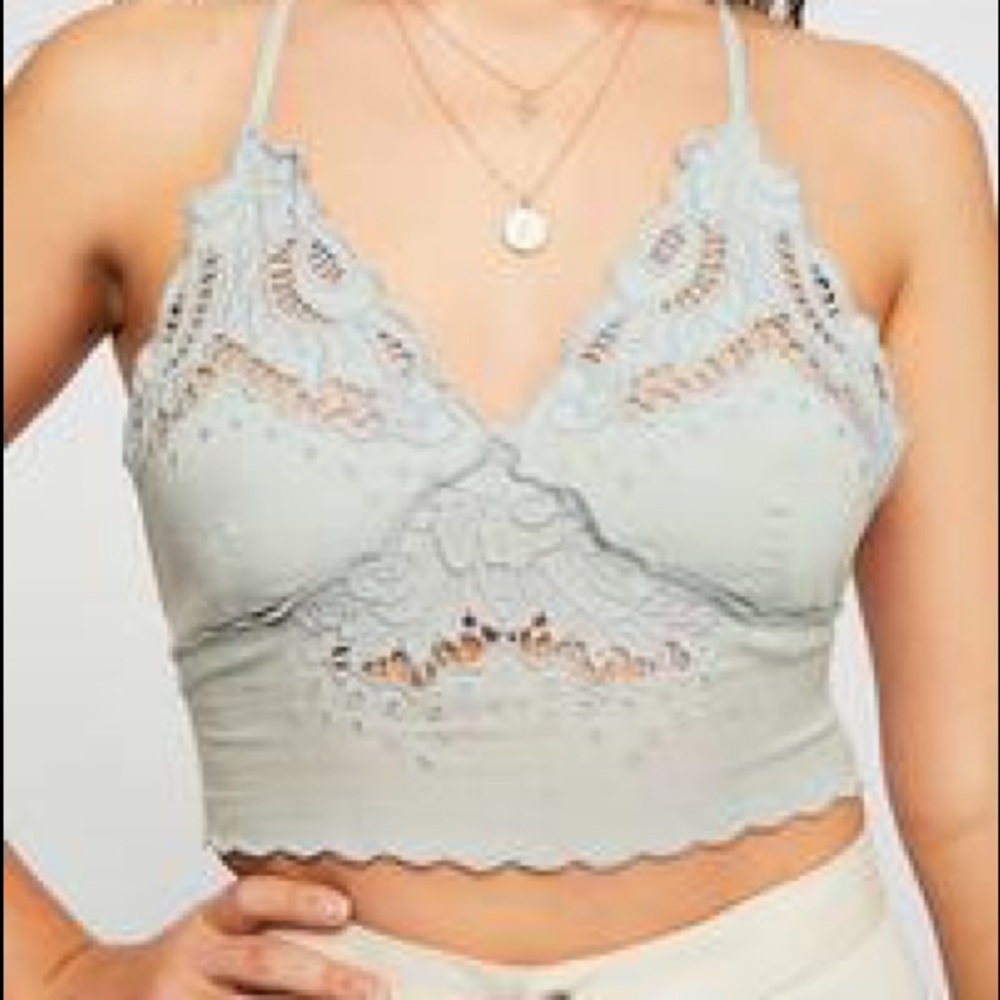 Free People cropped tank top/bralette
